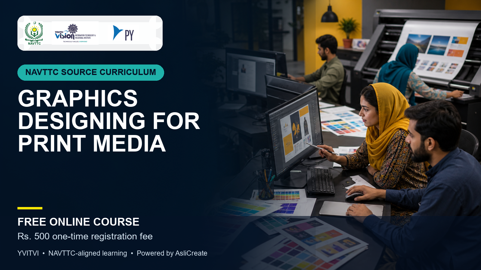 Graphics Designing for Print Media