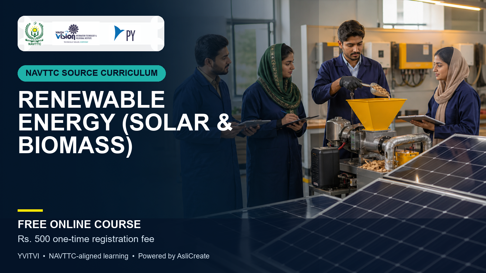Renewable Energy (Solar & Biomass)