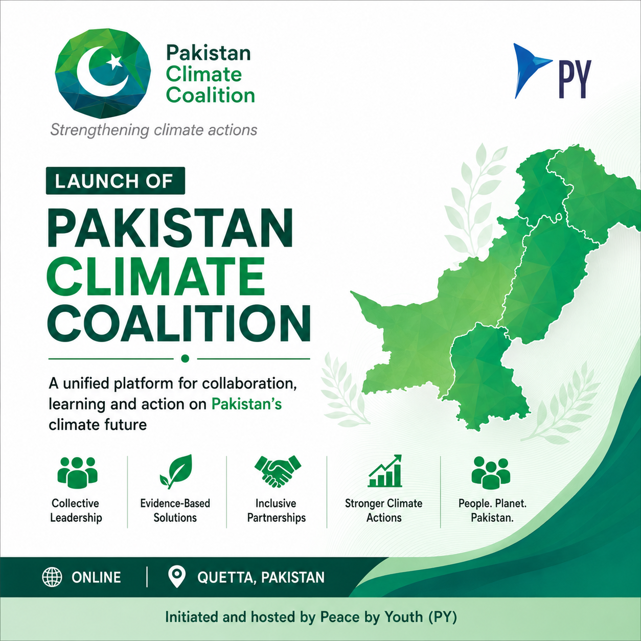 Pakistan Climate Coalition (PCC) Official Launch Event