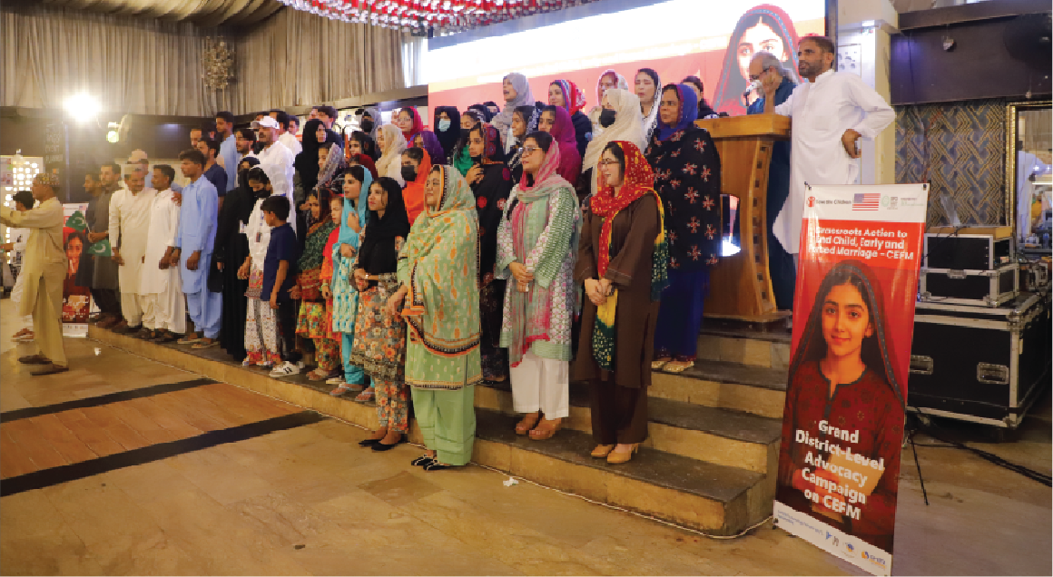Youth-led Actions to End CEFM in Jacobabad
